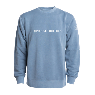 General Motors Unisex Midweight Pigment Dyed Crewneck