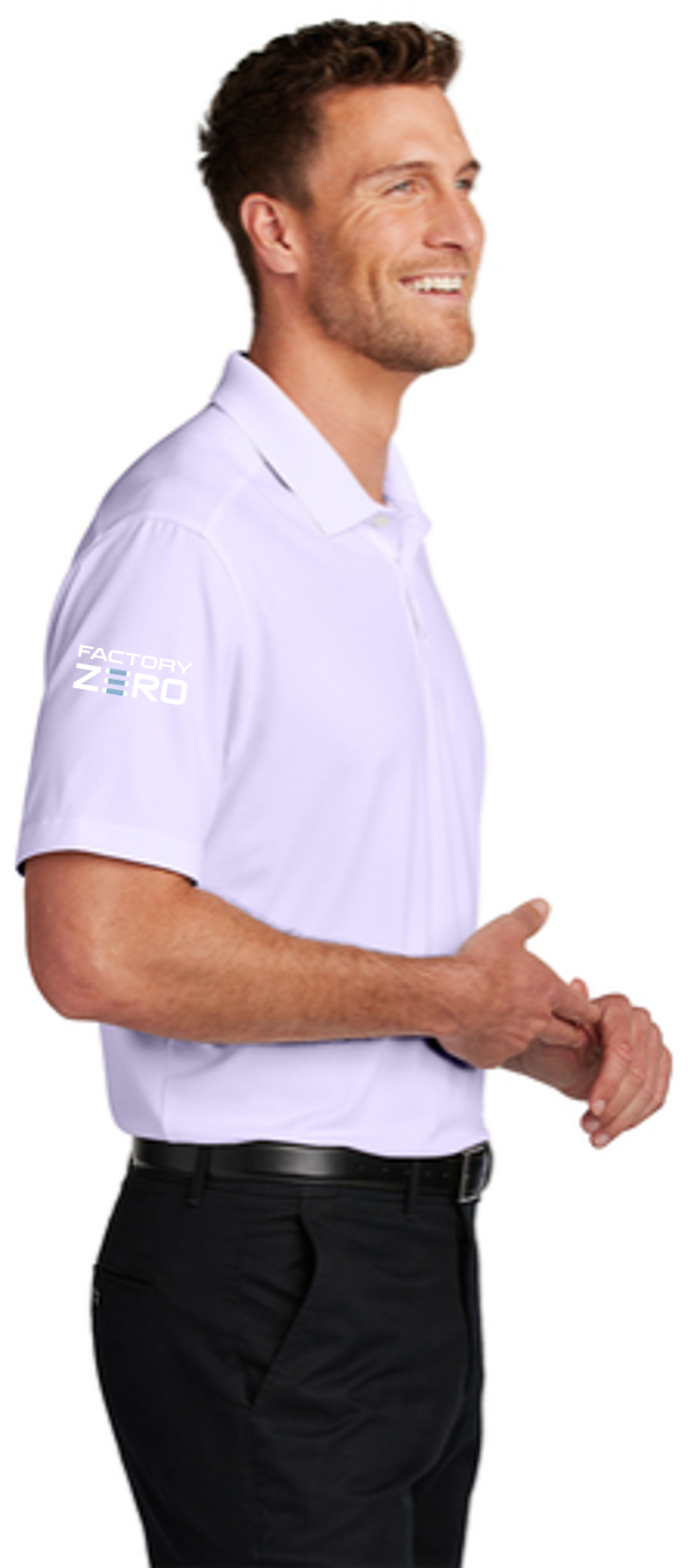 Light Gray GM Women's Plus - Factory Zero City Stretch Men's Polo