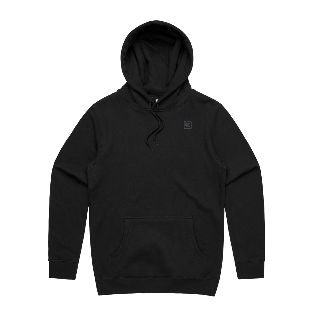 GM Herren Trainings-Hoody – 100% Polyester Interlock, 300 G, Kapuze Mit Kordelzug
