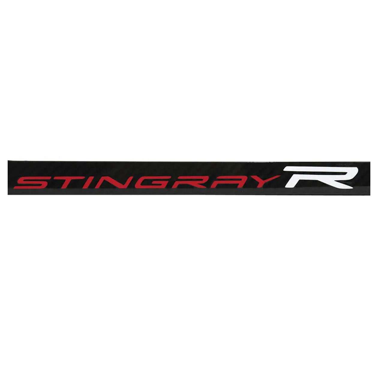 C8 Corvette License Plate Frame - Stingray R Logo