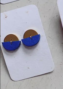 Small Semi Circle Earrings by LMNT