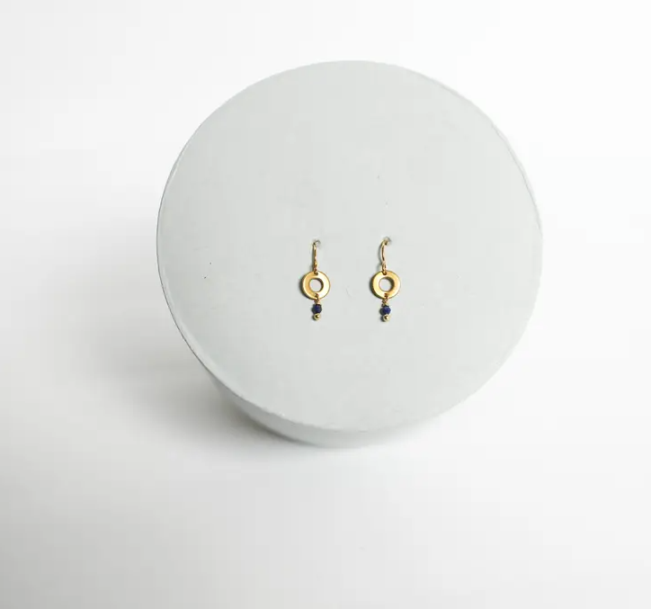 Mend on the Move Truth and Wisdom Mini Washer Earrings