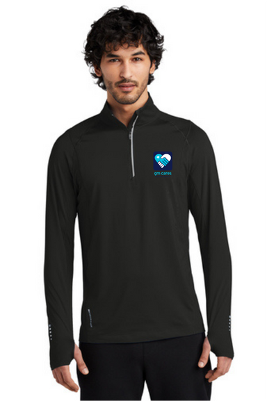 Black GM Cares Ogio Nexus 1/4-Zip Pullover