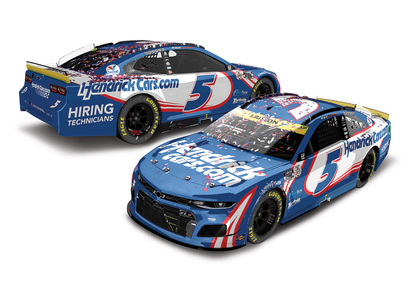 Kyle Larson 2021 Hendrickcars.com Charlotte Roval Win 1:24 Diecast