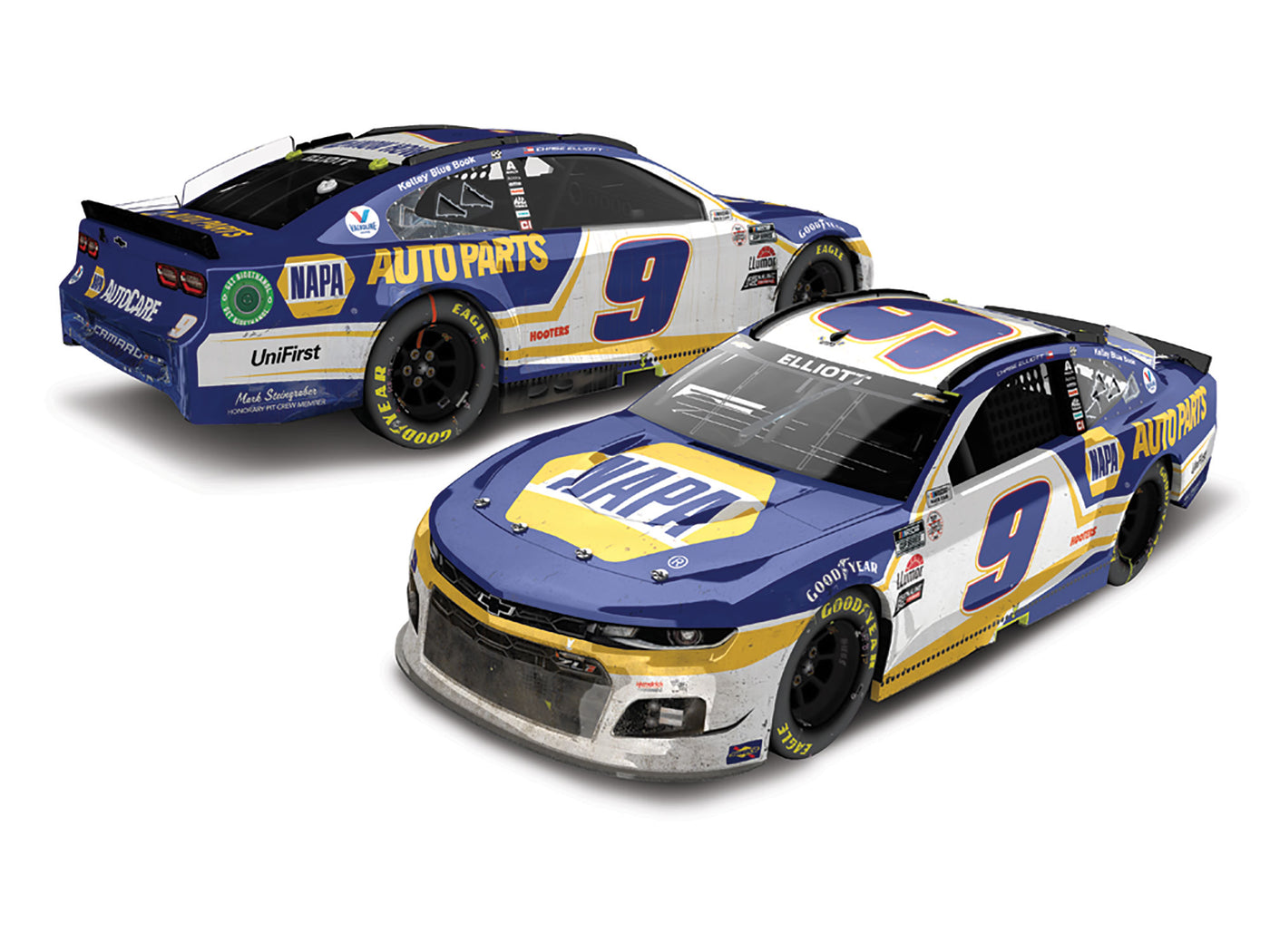 Chase Elliott 2021 NAPA Road American Win 1:24 Diecast
