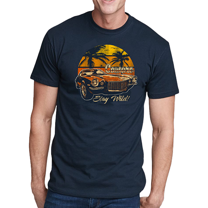 Camaro Sunset Palms T-Shirt