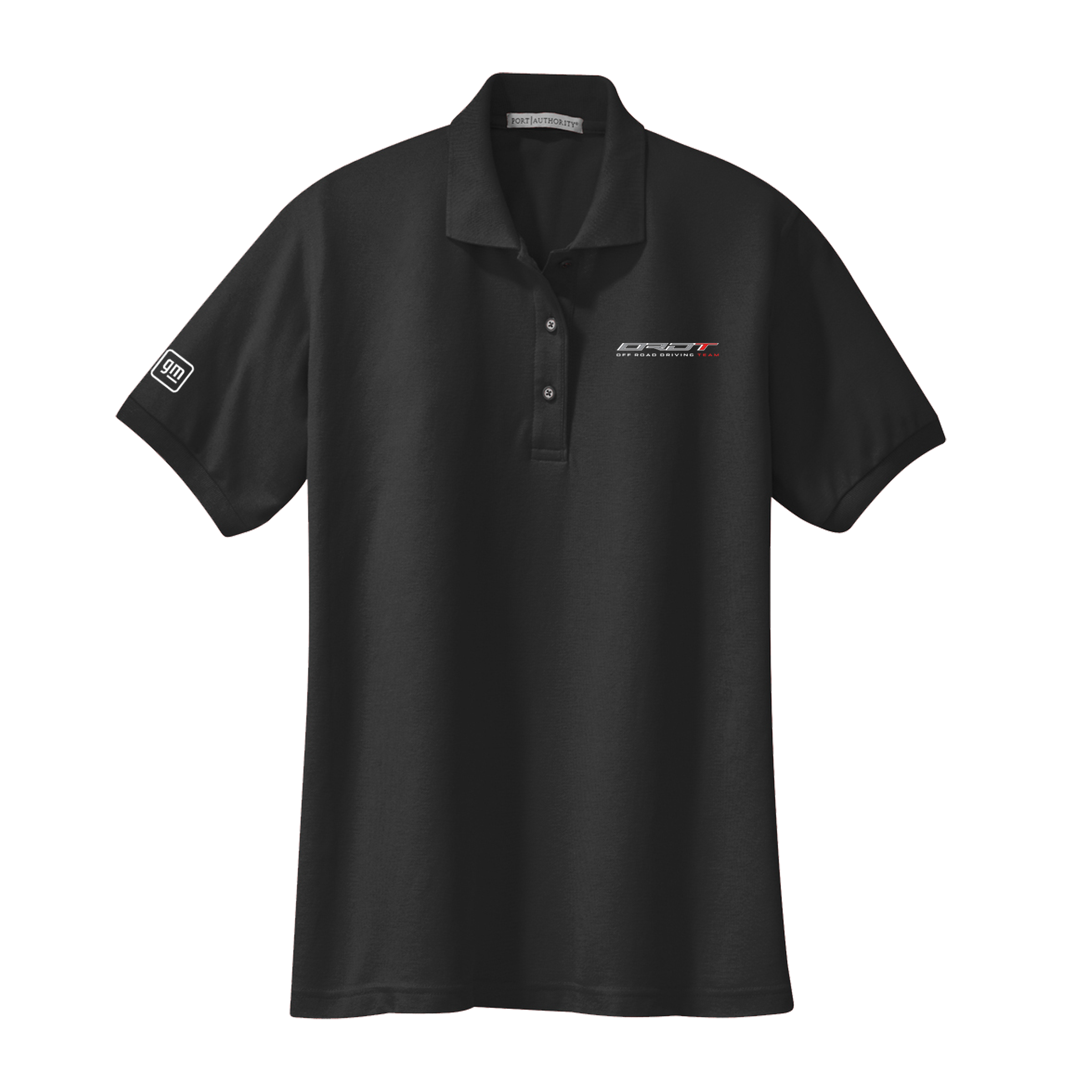 Dark Slate Gray ORDT Women Silk Touch Polo