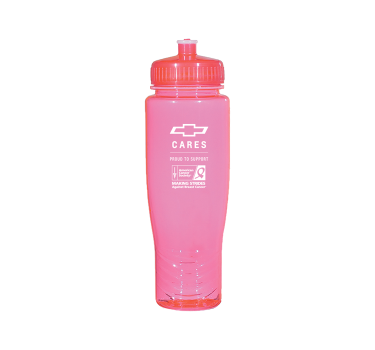 Pink Breast Cancer Awareness Water Bottle