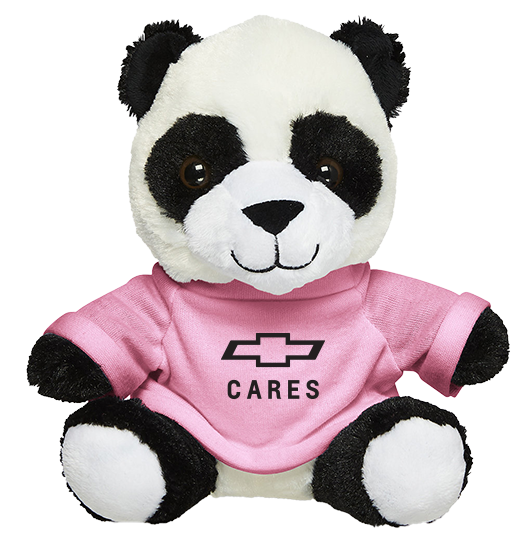 Black 7" Chevy Cares Panda Bear