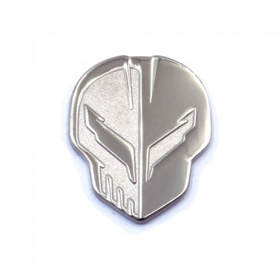 Gray C8.R 2020 "Jake" Silver Lapel Pin