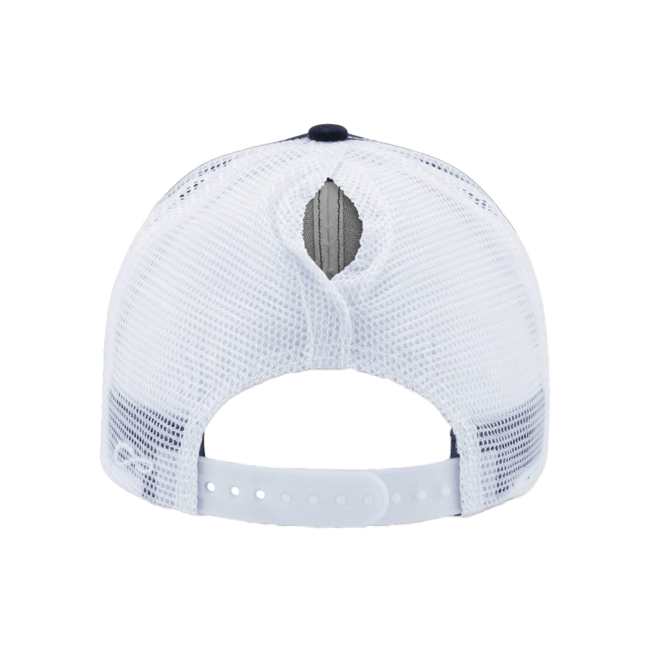 Corvette Racing Modern Trucker Ponytail Cap Black/White