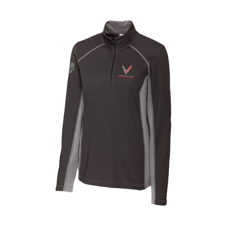 Corvette C8 Women's Colorblock Quarter-Zip