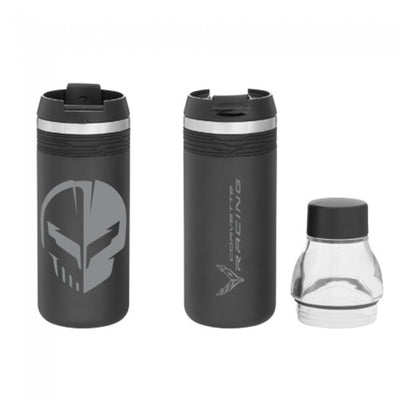 Dark Slate Gray Jake Corvette Racing 16.9 oz. Thermal Tumbler