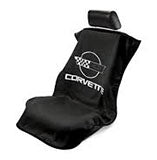 Black C4 Corvette Seat Cover