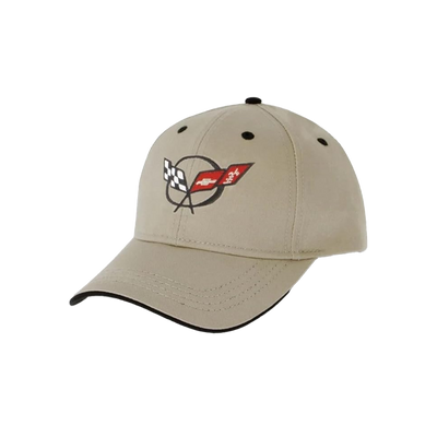 Rosy Brown C5 Corvette Heritage Cap Khaki