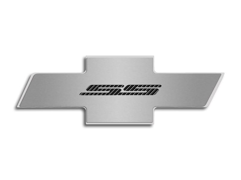 2010-2015 Camaro SS - Hood Badge SS Emblem for Factory Pad - Stainless Steel