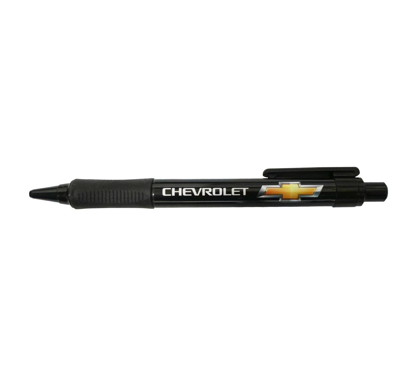 Chevrolet Black Rubber Grip Pen