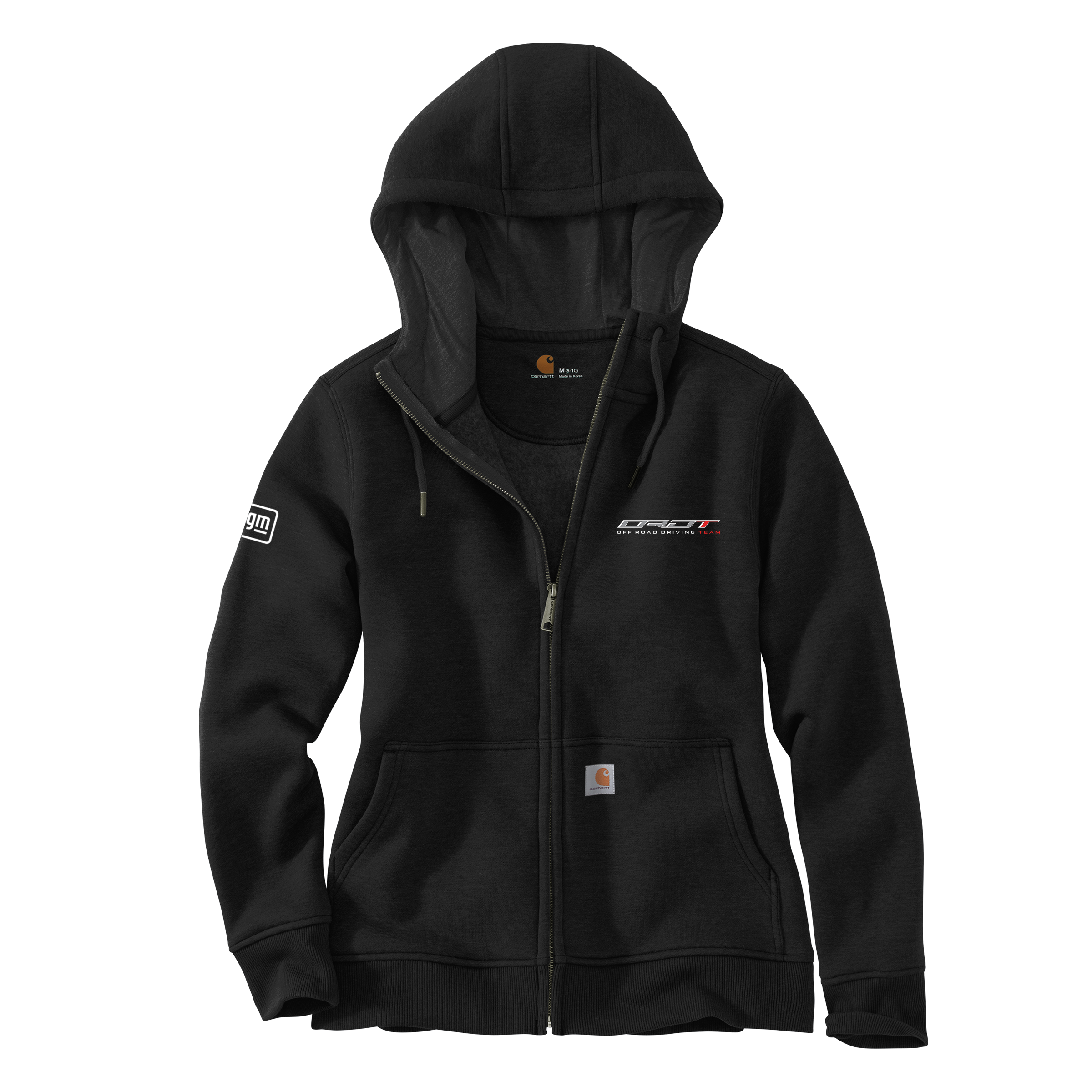 Black ORDT Carhartt Women’s Clarksburg Full-Zip Hoodie