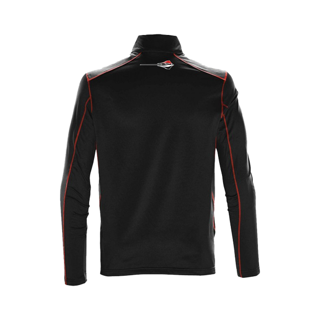 Black C8 Corvette Stingray Quarter-Zip Fleece
