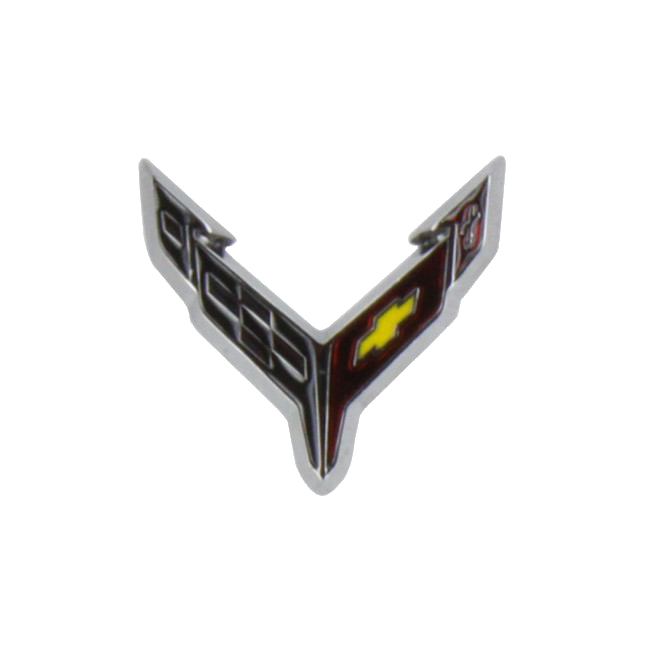 C8 Corvette Carbon Flash Lapel Pin