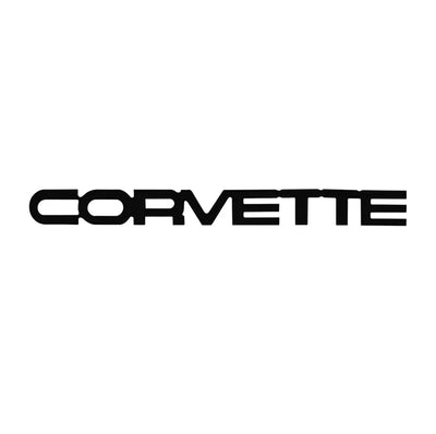 C4 Corvette Rear Bumper Vinyl Lettering