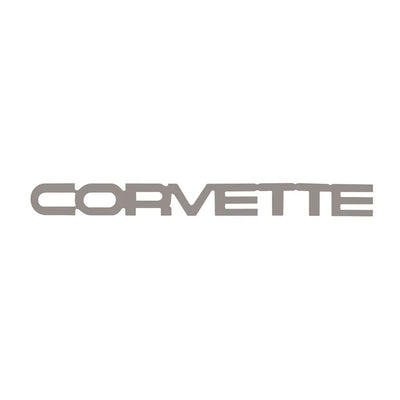 C4 Corvette Rear Bumper Vinyl Lettering