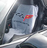Slate Gray C6 Corvette Seat Cover