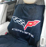 Dark Slate Gray C6 Corvette Seat Cover
