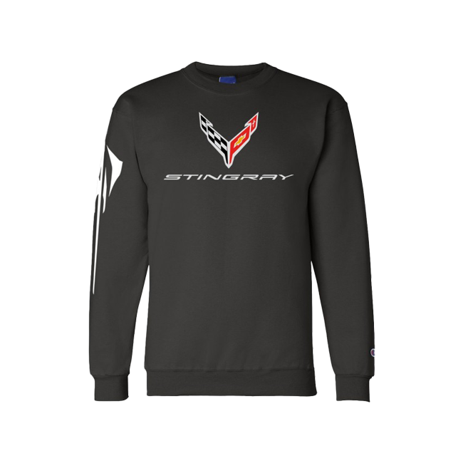 Dark Slate Gray C8 Stingray Champion® Crewneck