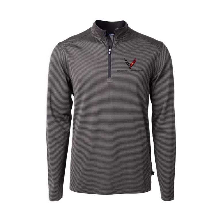 Corvette C8 Micro Stripe Quarter-Zip