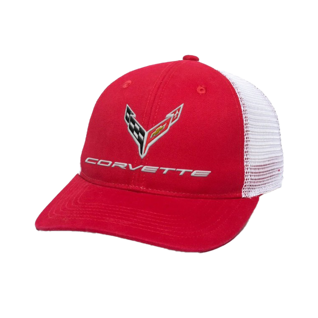 Corvette C8 Ponytail Mesh back Cap