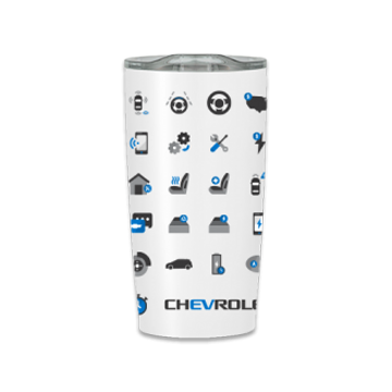 Lavender Chevrolet EV Full Wrap Icon Tumbler