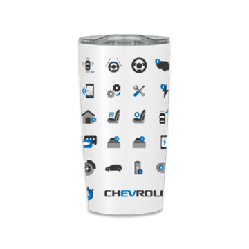 Chevrolet EV Full Wrap Icon Tumbler
