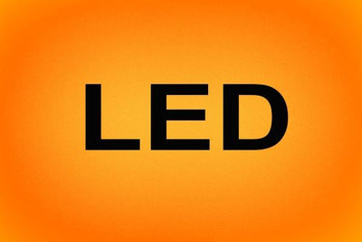 Dark Orange 2014-2019 C7 Corvette - License Plate Frame CORVETTE Lettering - Stainless Steel - LED