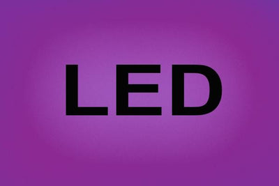 Dark Orchid 2014-2019 C7 Corvette - License Plate Frame CORVETTE Lettering - Stainless Steel - LED