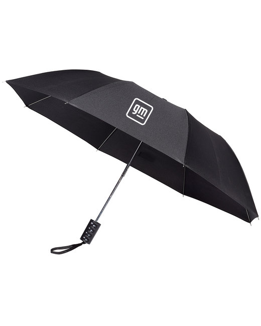 Dark Slate Gray General Motors Auto-Open Folding Umbrella
