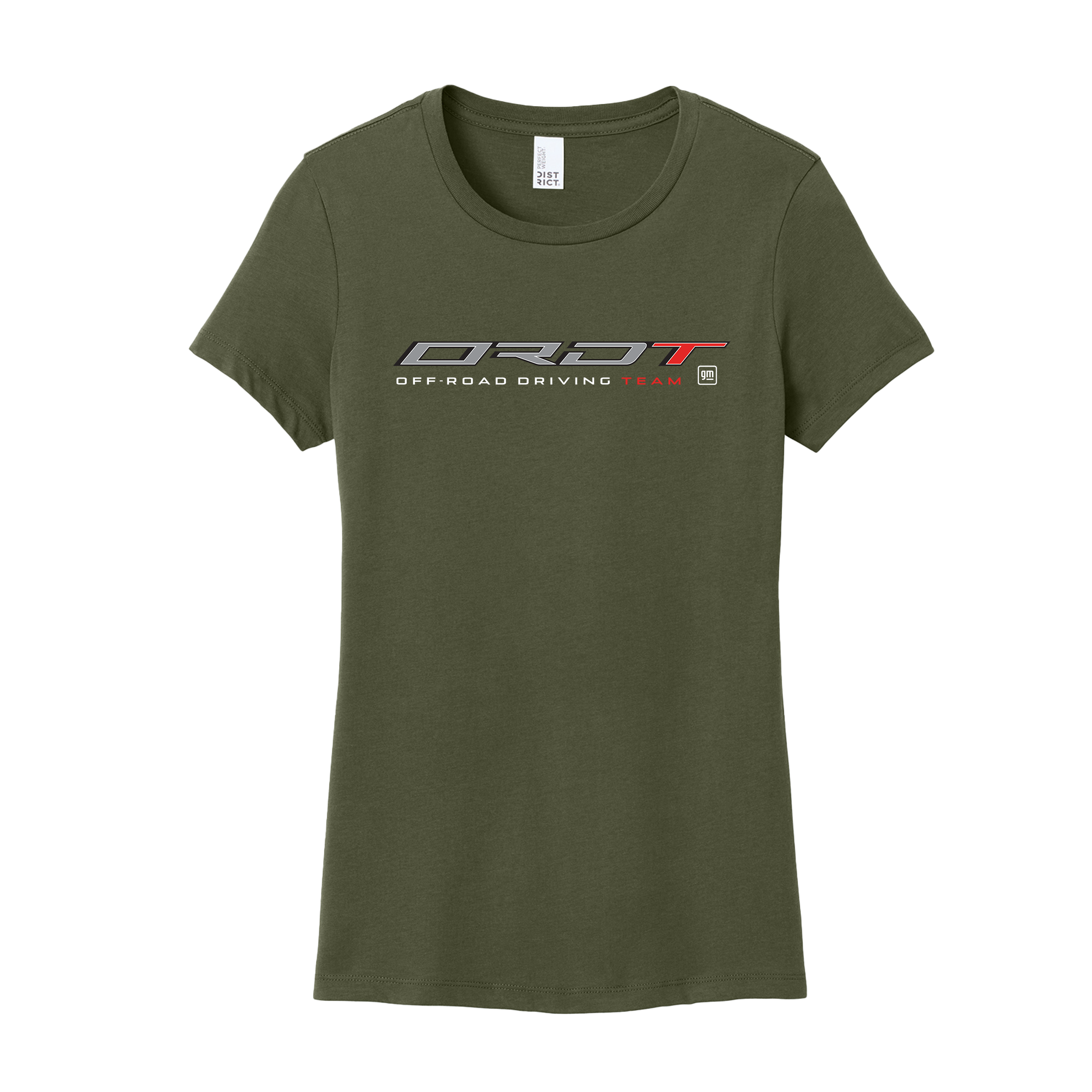 Dark Olive Green ORDT Women Perfect Weight Tee
