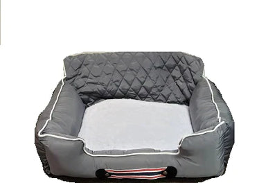 Dim Gray C6 Corvette Pet Bed Seat Cover