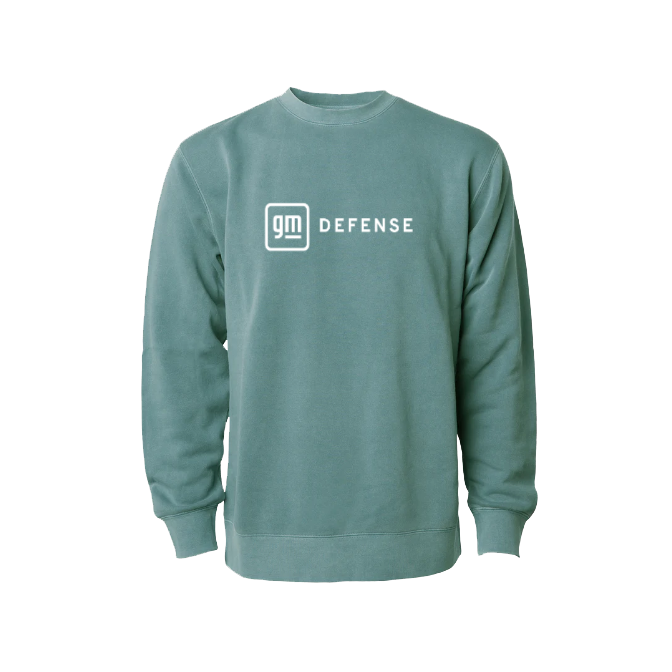 Slate Gray GM Defense Unisex Midweight Pigment Dyed Crew Neck