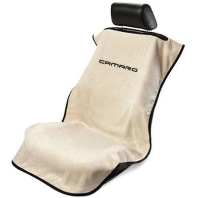 Light Gray Camaro Seat Cover