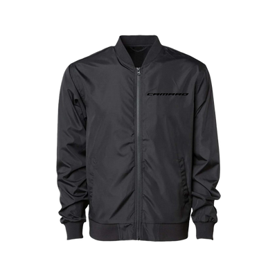 Dark Slate Gray Camaro Panther Bomber Jacket