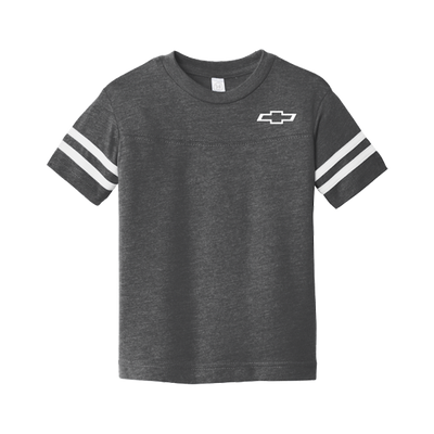 Chevrolet Toddler Striped Sleeve Tee