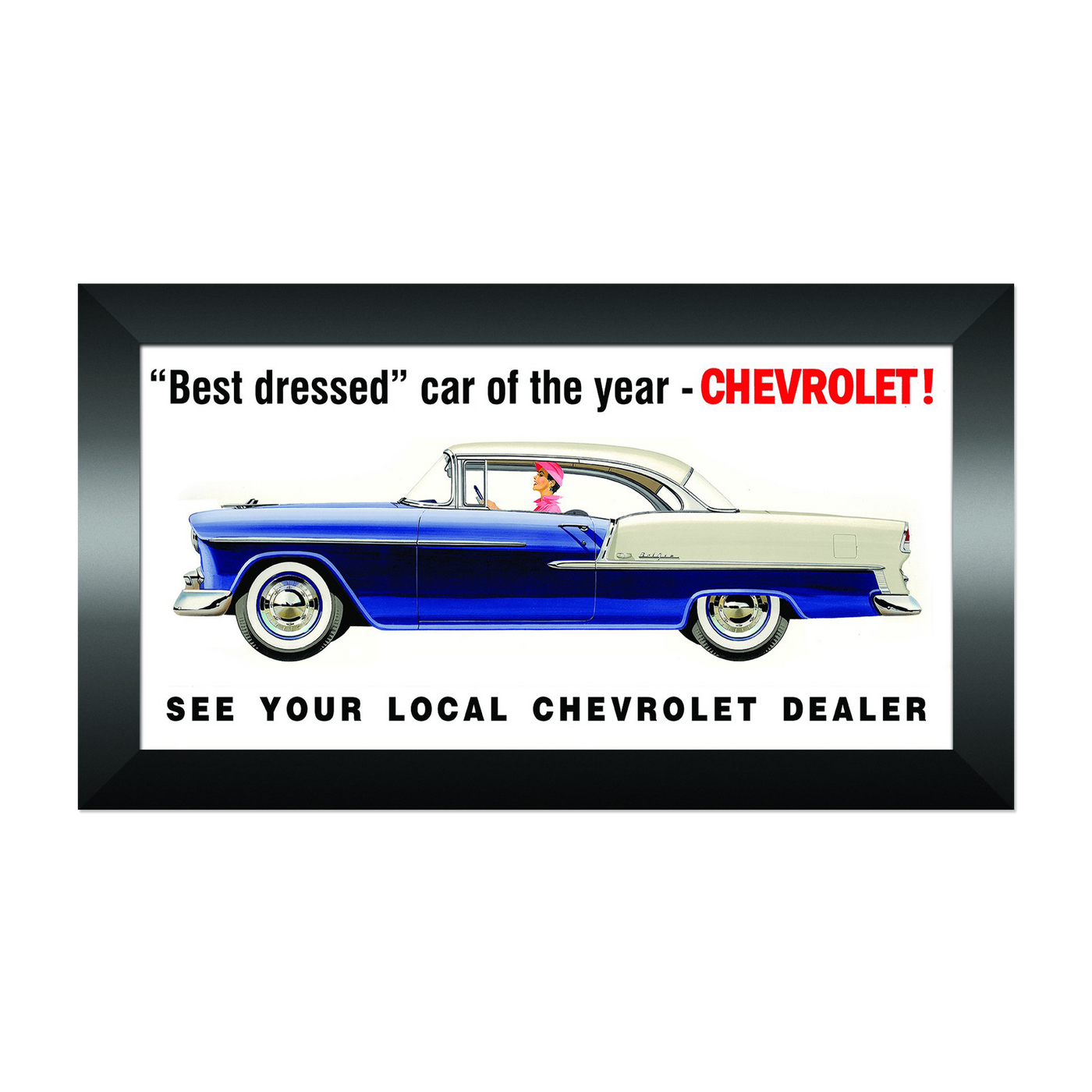 Chevrolet Vintage 1955 Billboard Banner