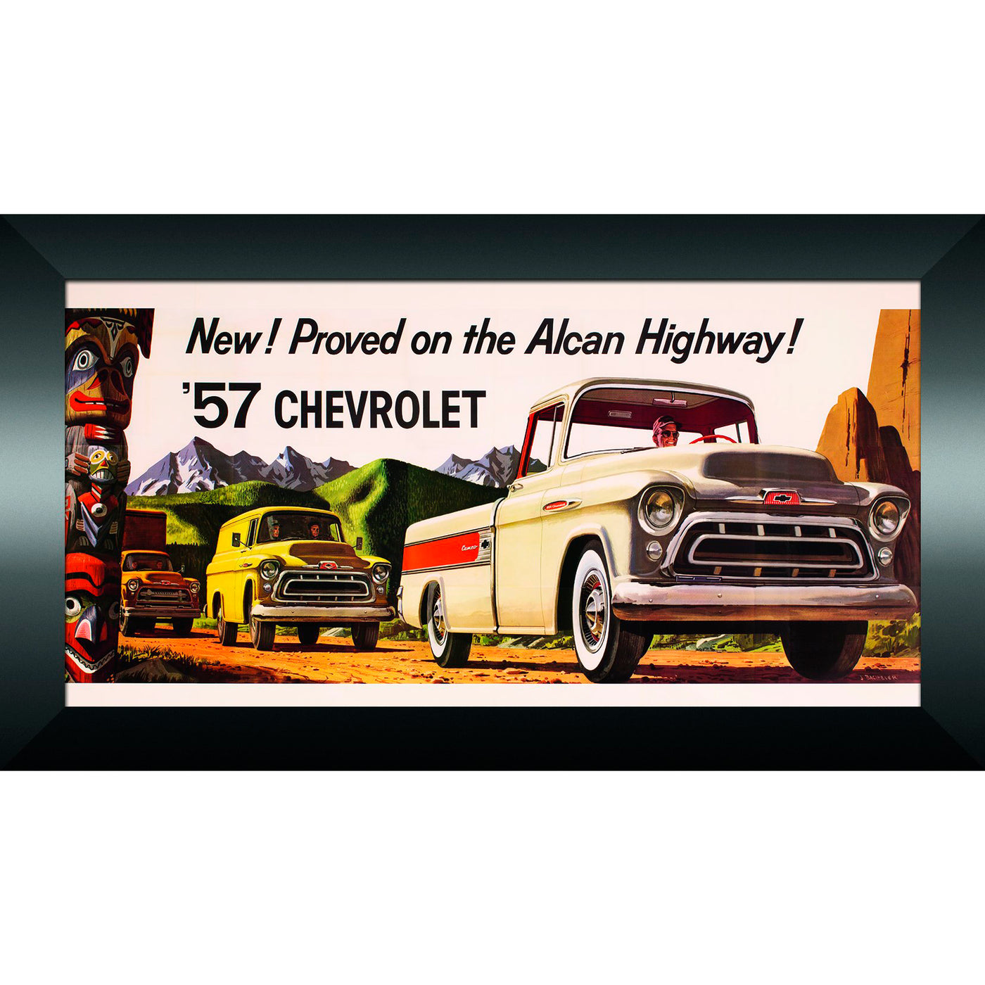 1957 Chevy Truck Billboard Banner