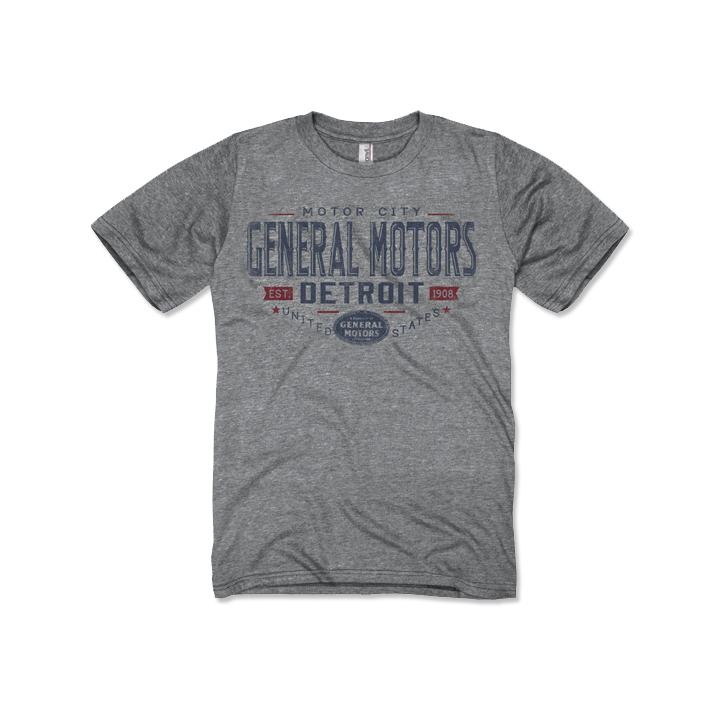 GM Inline Angle T-Shirt-Graphite