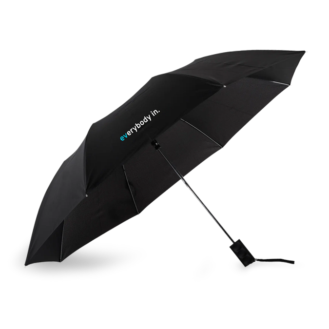 GM EVerybody in. RPET Folding Umbrella