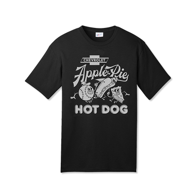 Chevy Apple Pie Hot Dog Tee *Made In The USA