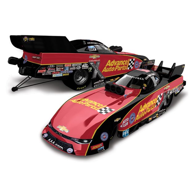 2018 Courtney Force Advanced Auto Parts 1:24 Scale Nascar Diecast