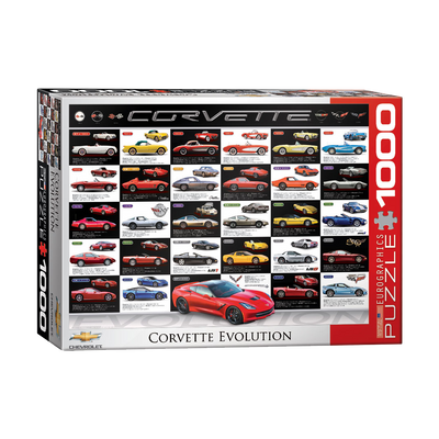 Corvette Evolution 1000 Piece Puzzle