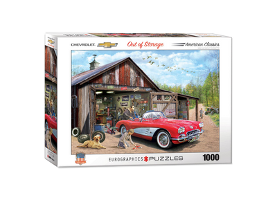 Corvette - Out Of Storage 1000 Piece Puzzle